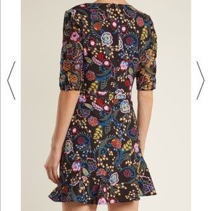 Saloni Celia Print Floral Dress